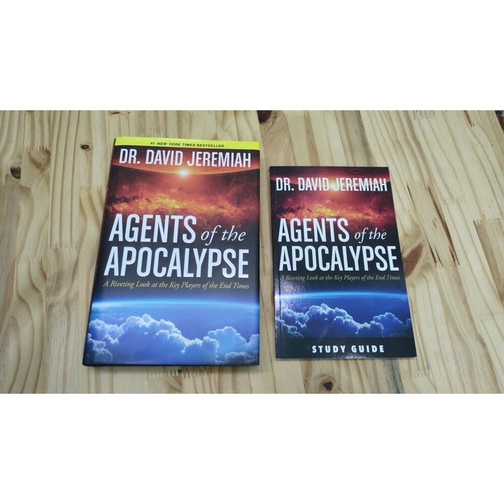 Agents of the Apocalypse Hardback and Study guide Dr. David Jeremiah